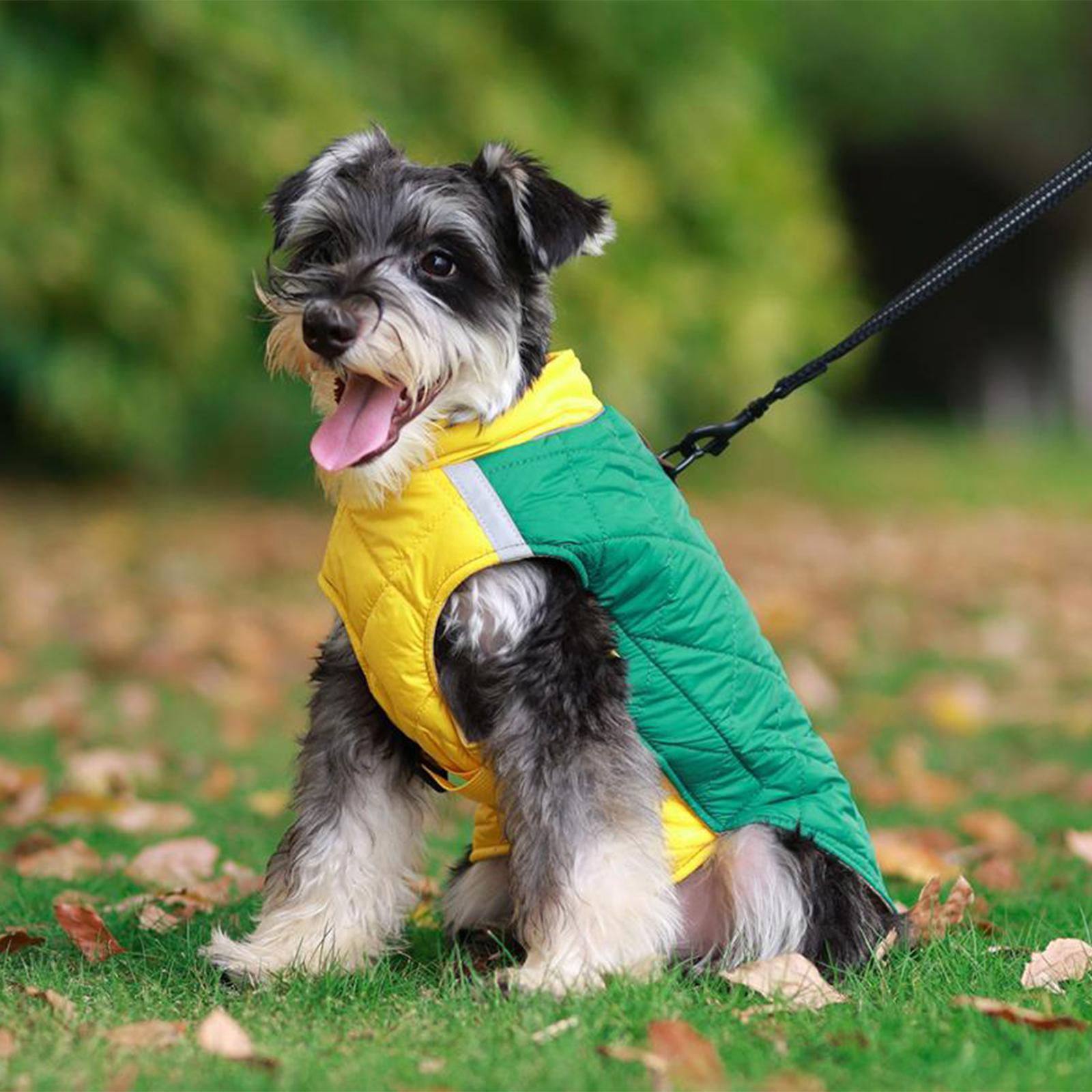 Warm Dog Clothes, Fashion Apparel Comfortable Lightweight Overcoat Jacket Clothing Vest Pet Costume Autumn
