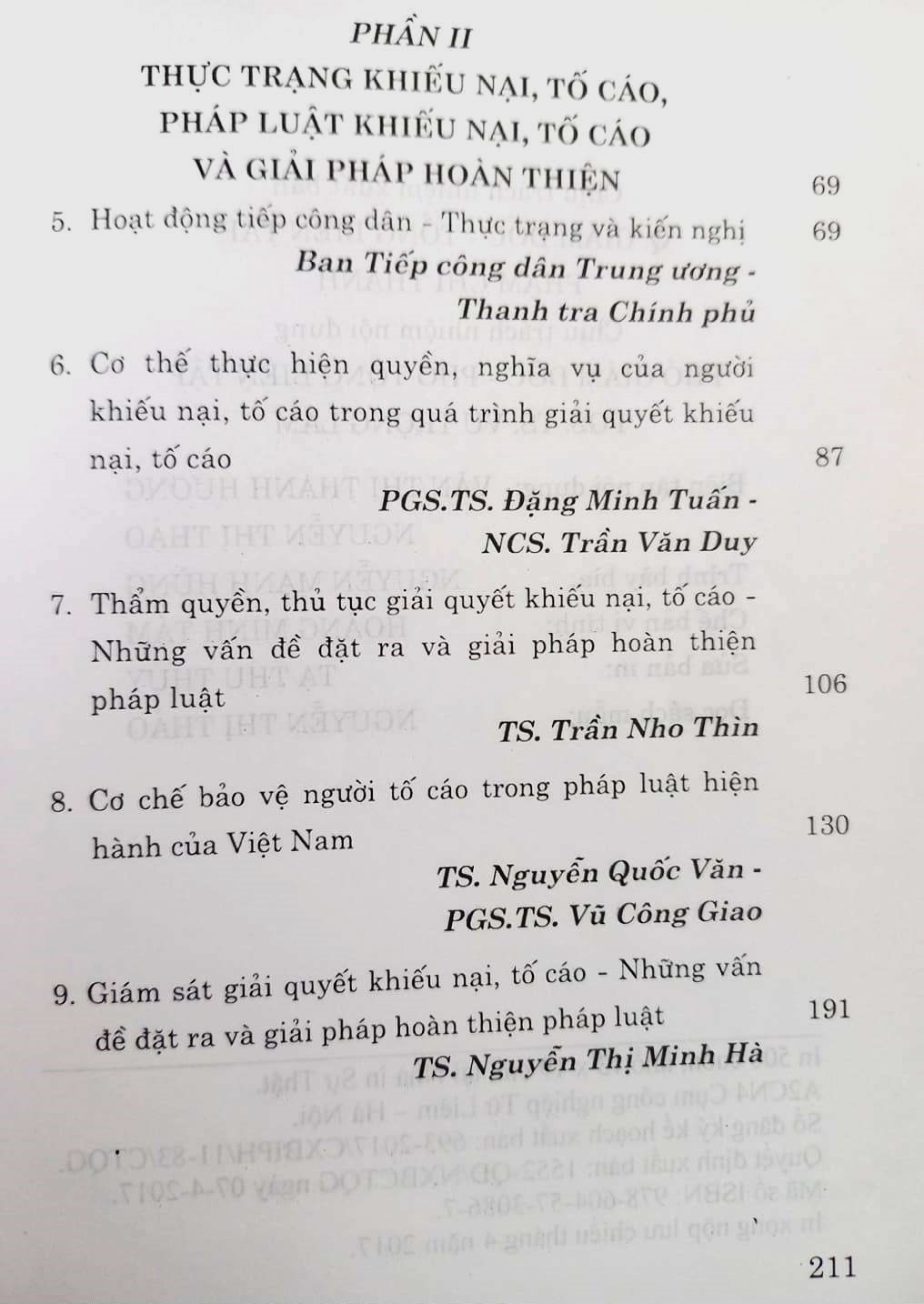 Hoàn thiện pháp luật về khiếu nại tố cáo ở nước ta hiện nay