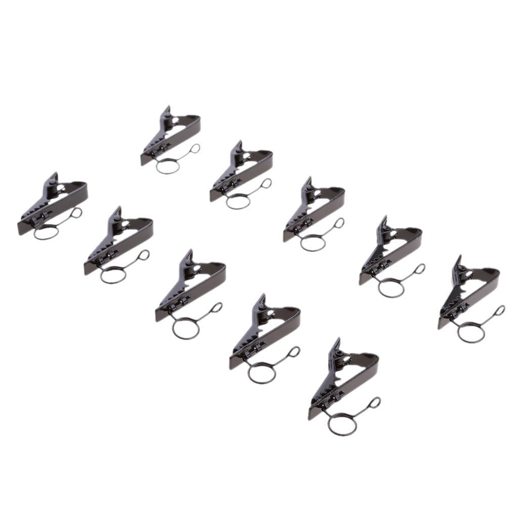 20Pack Lapel Tie Clip Racks for Samson Lapel Mics 8&9mm Dia