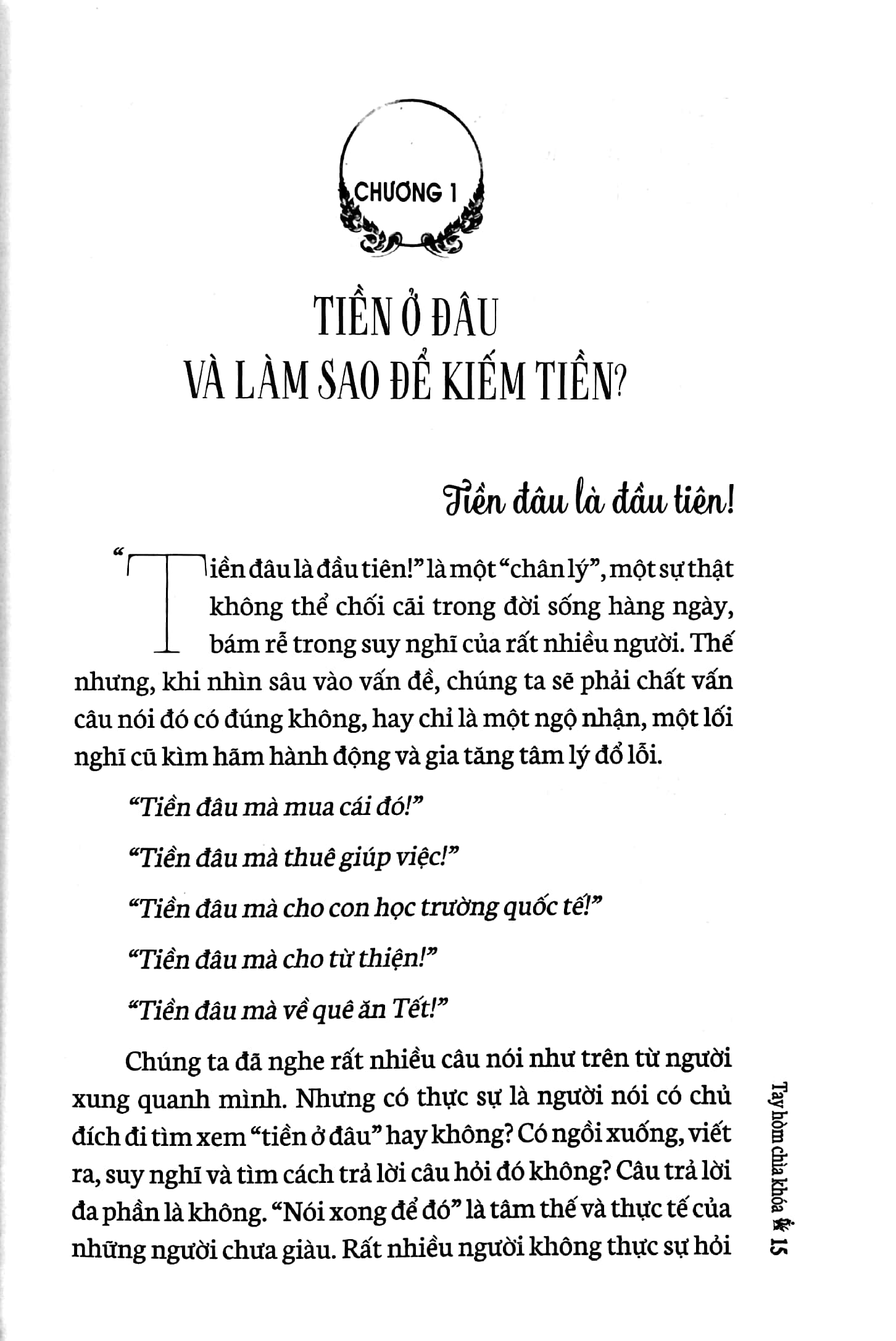 Tay Hòm Chìa Khóa - Bí Quyết Quản Lý Tài Sản Cho Người Chưa Giàu - PN