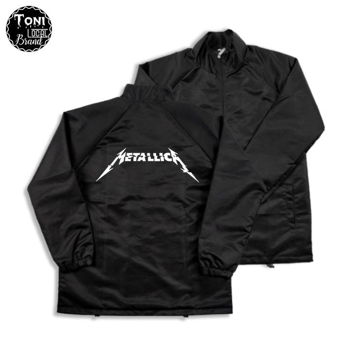 Áo Khoác Dù Local Brand METALLICK Jacket Mero 2 lớp dày form rộng Unisex cổ bẻ