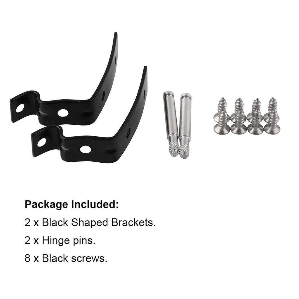 5X Repair kit for A4 B6 B7 S4 8E 02-08 Lid Hinge Kit Bracket