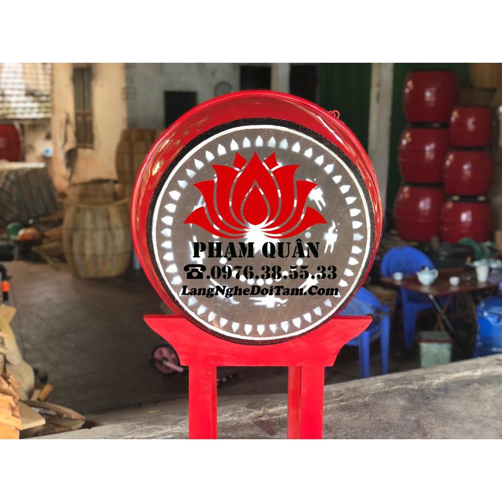Trống trường học, trống đình chùa lễ hội tặng kèm giá trống
