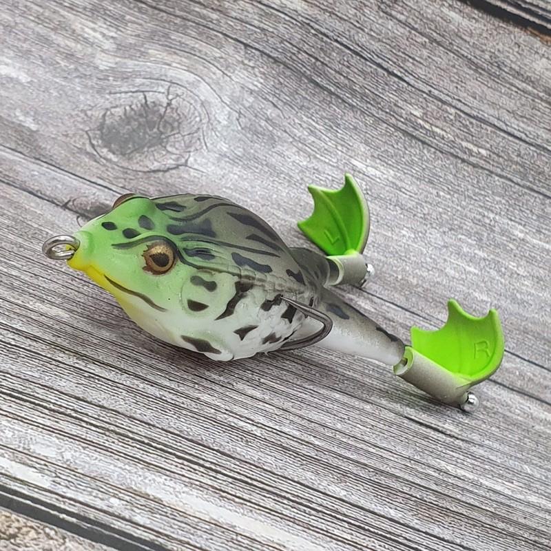 Mồi lure chân xoay 360