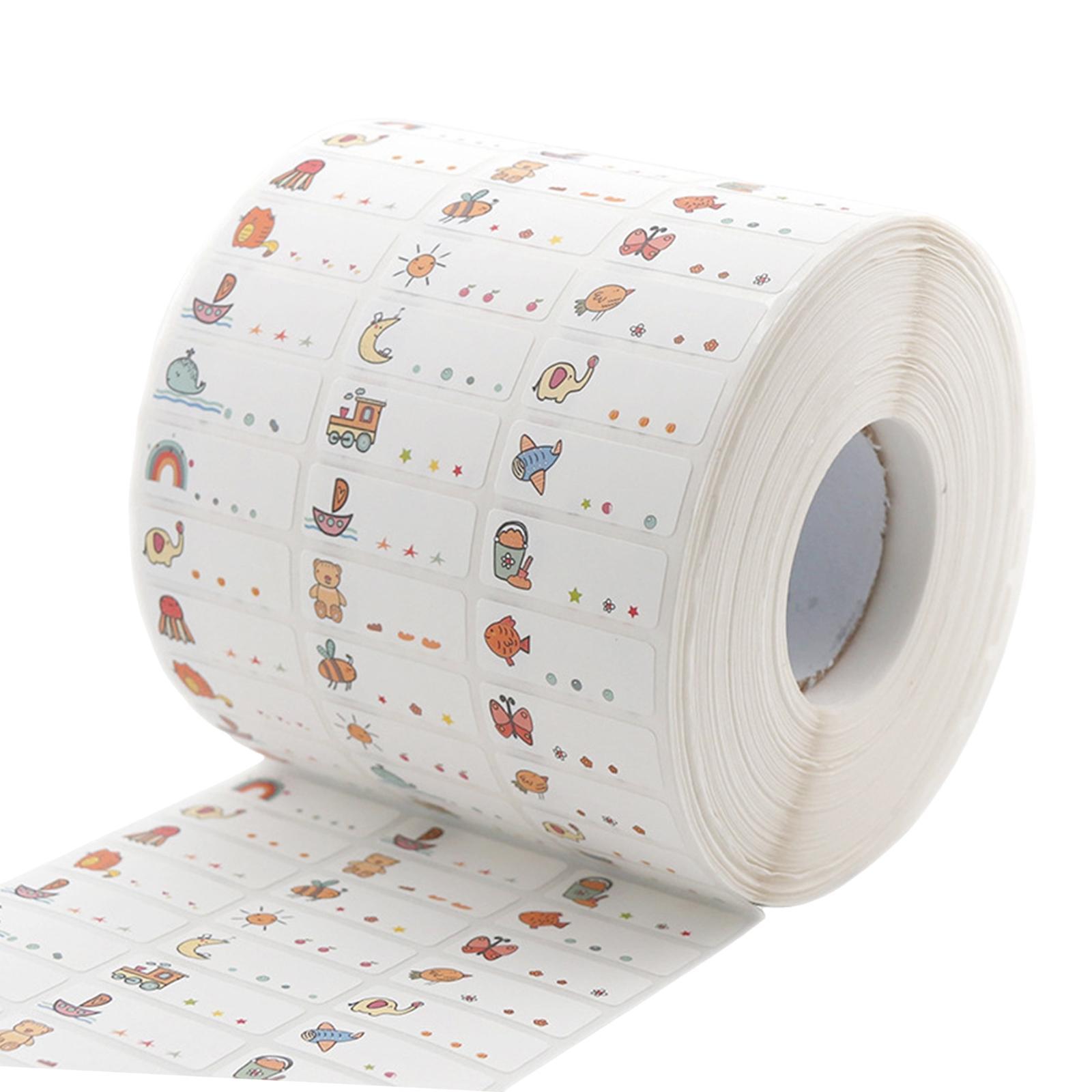 Name Labels Daycare Stationery Customize Stickers for Children School Office