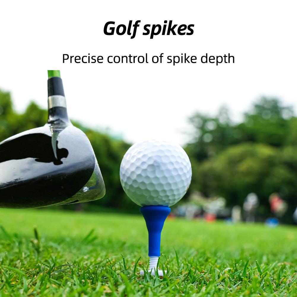 5PCS Golf Ball Nail Tees Điều chỉnh Chiều cao Mini Golf Giới hạn TEES di động Hỗ trợ đào tạo có thể sử dụng lại Phụ kiện thể thao ngoài trời Màu sắc: 5PCS