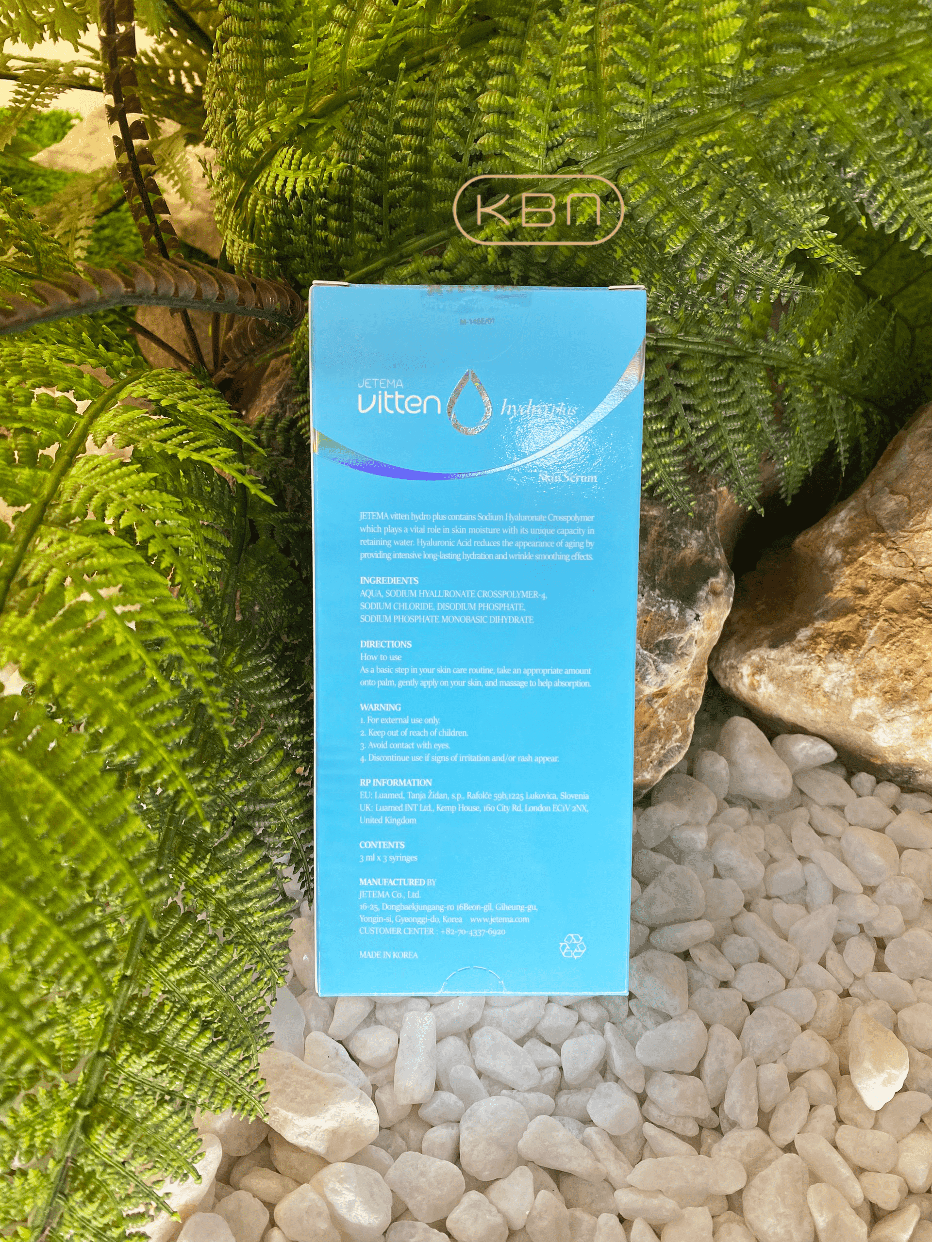 Tinh Chất Collagen Căng Bóng Vitten Hydro Plus Jetema Hàn Quốc - Trắng Sáng Da
