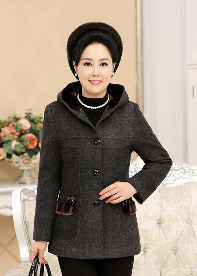 Áo Khoác Dạ Người Già, Người Lớn Tuổi NGD04