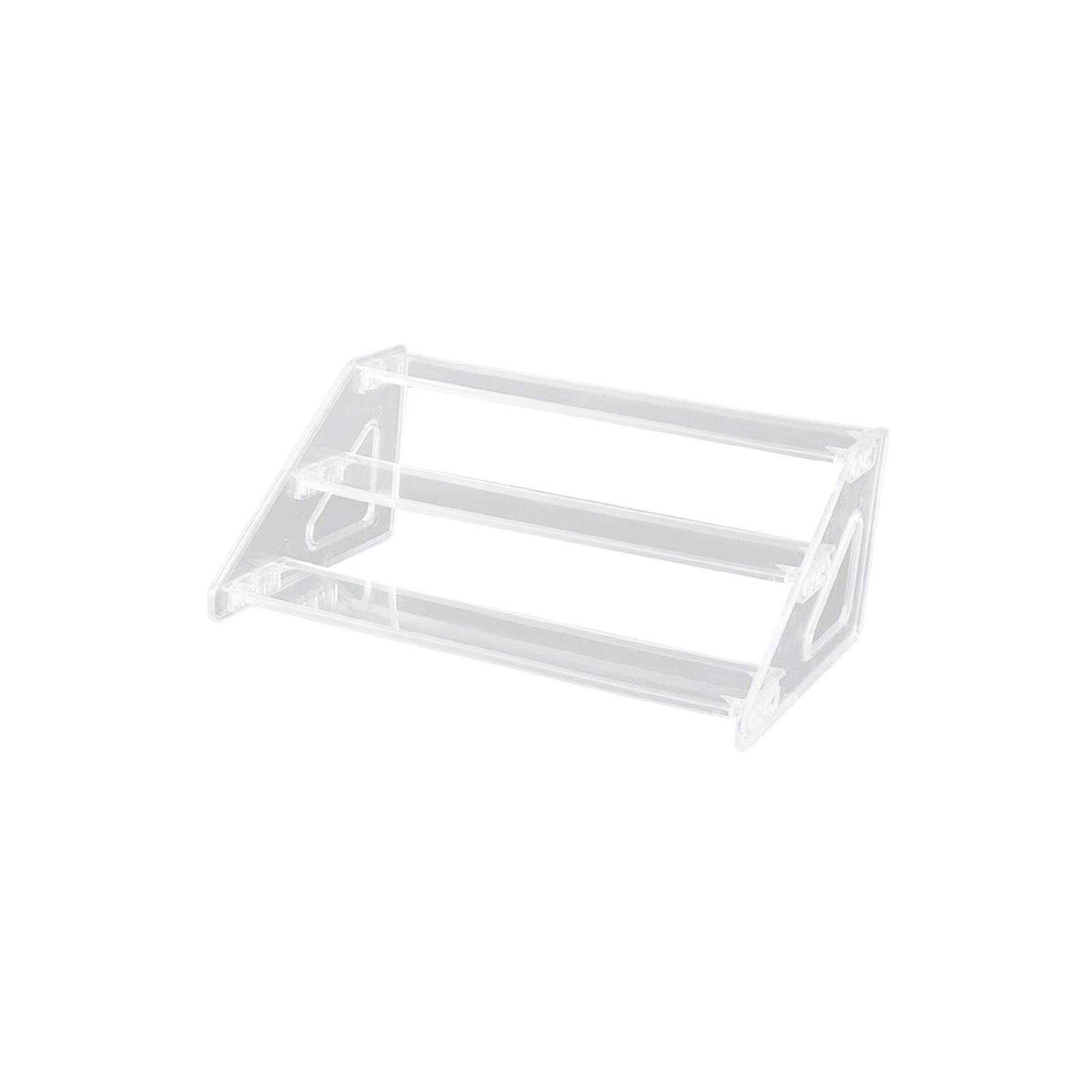 Acrylic Display Riser Multifunctional Storage Tabletop Acrylic Display Riser Jewelry Display Stand for Collectibles Action Figure Dolls Toys