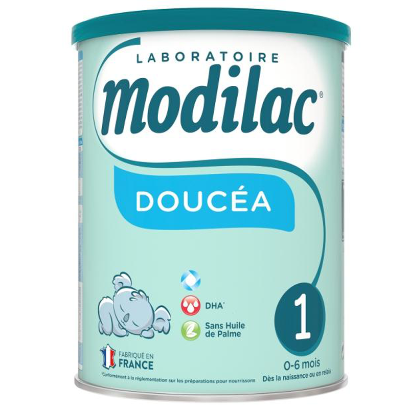 Sữa bột MODILAC DOUCEA 1 400G cho trẻ từ 0-6 tháng, phát triển miễn dịch và khả năng tư duy của trẻ