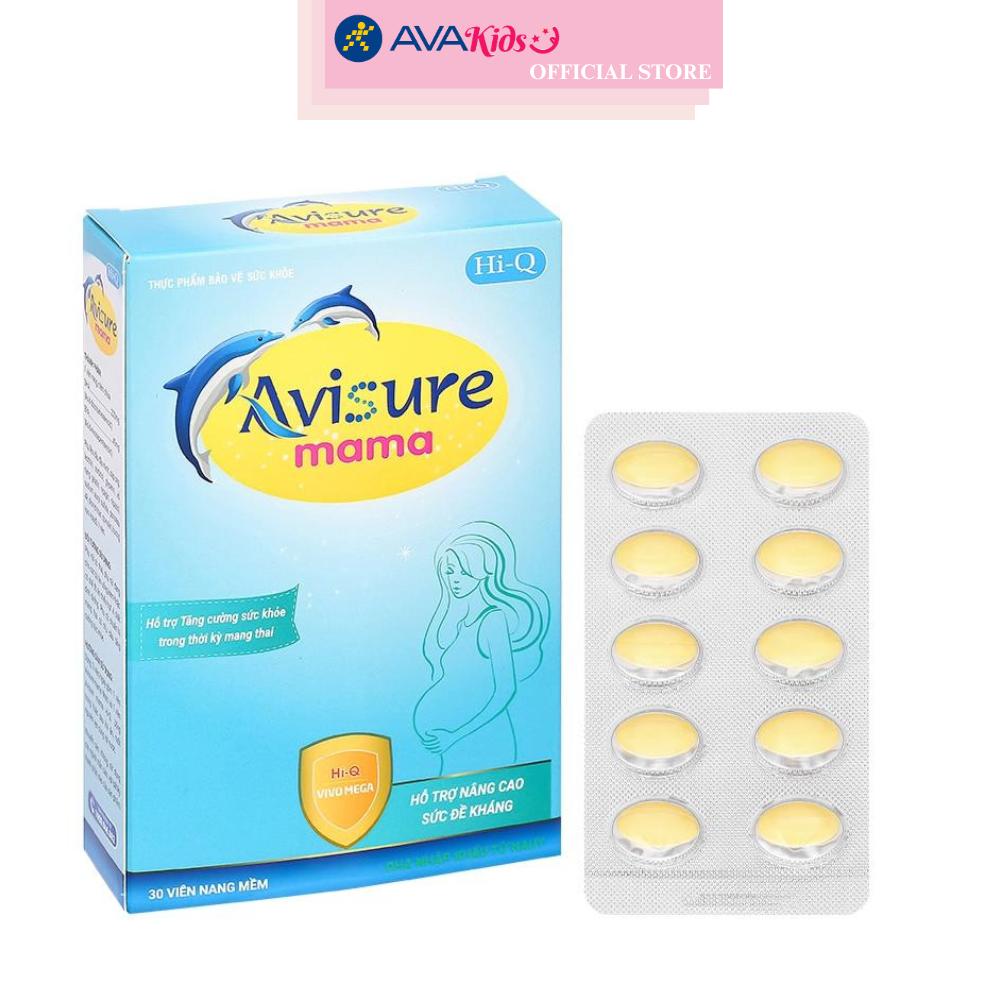 Bộ 2 hộp viên uống Avisure mama bổ sung vitamin và khoáng chất 60 viên