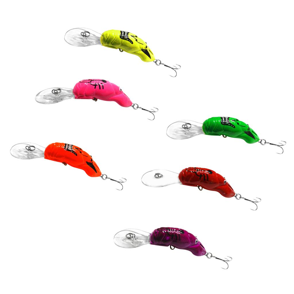 3D Hard Plastic Crankbait 8.5cm/8.2g Minnow Fishing Lure Hook Baits