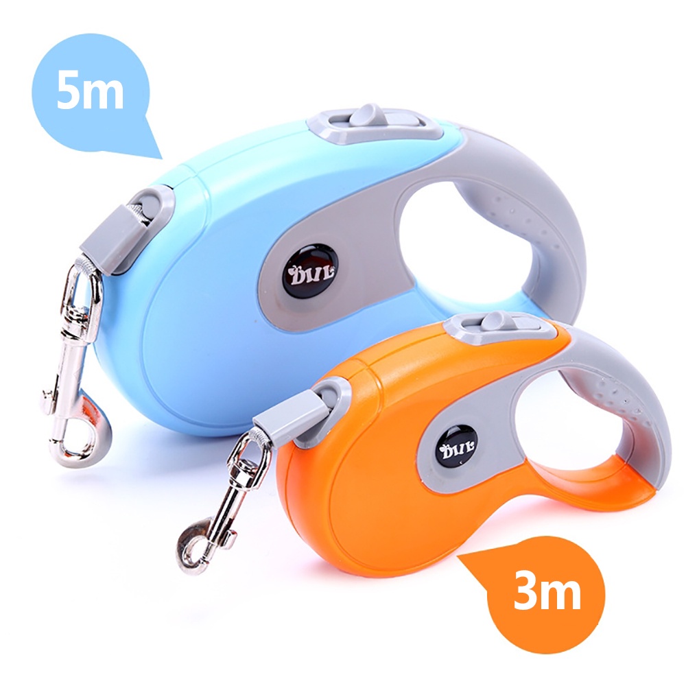 3m Dây Xích Thú Cưng Cho Chó Nhỏ Mèo Nylon Có Thể Thu Vào Roulette Tự Động Kéo Dài Dây Kéo Chó Con Đi Bộ Chạy