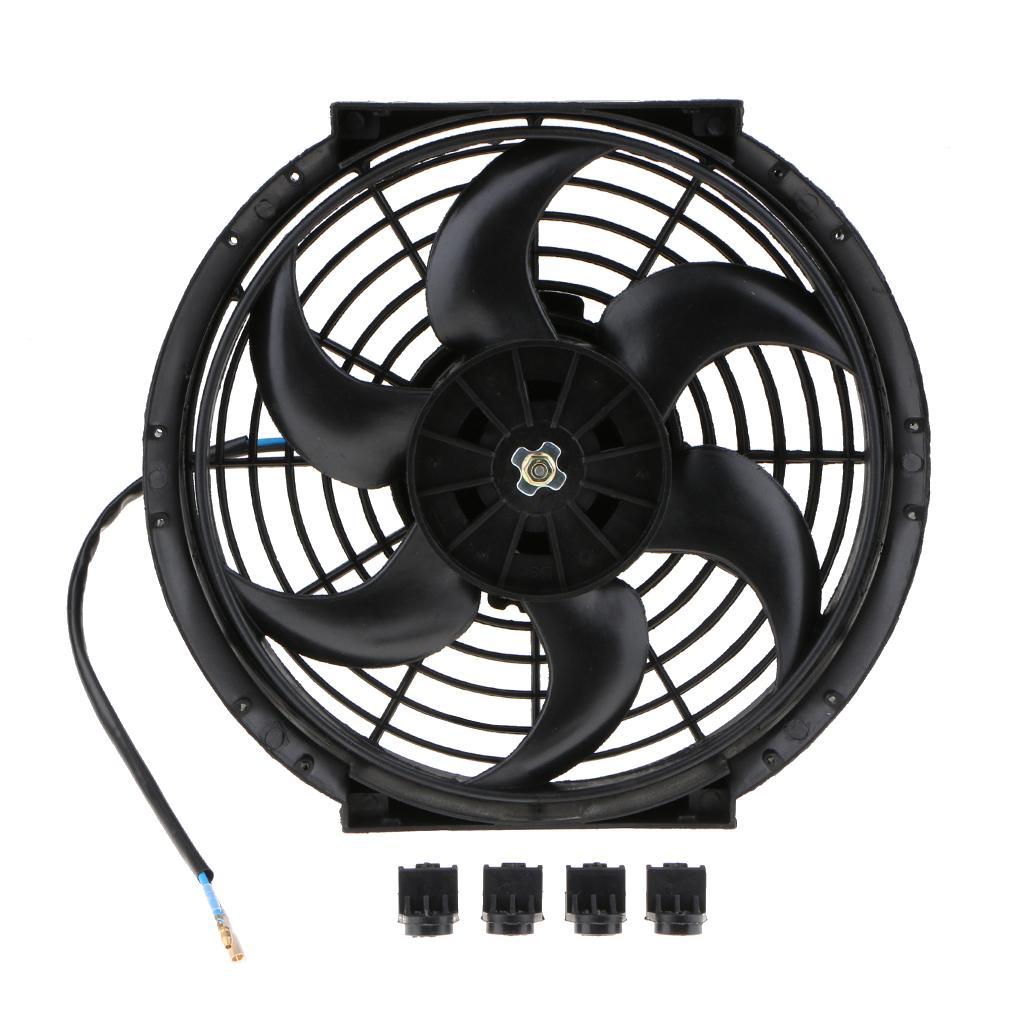 10 inch  Push Pull Electric  Cooling 12V 80W Mount Kit