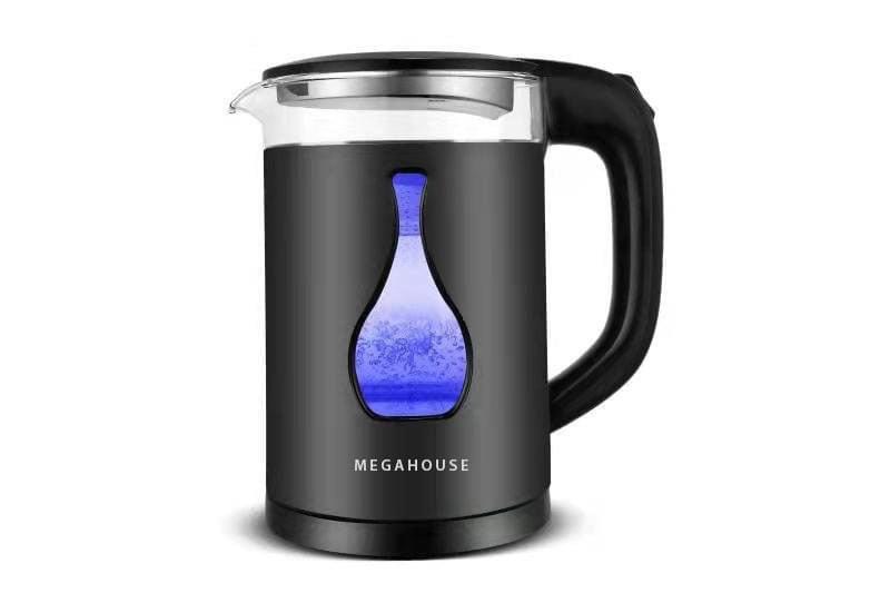Ấm siêu tốc thủy tinh 2 lớp 1.8 lít MegaHouse MG-167 - Hàng Chính Hãng