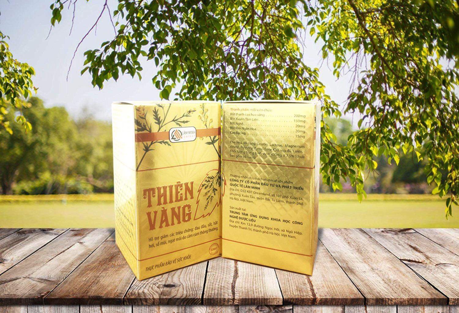 VIÊN UỐNG CẢM CÚM THIÊN VÀNG