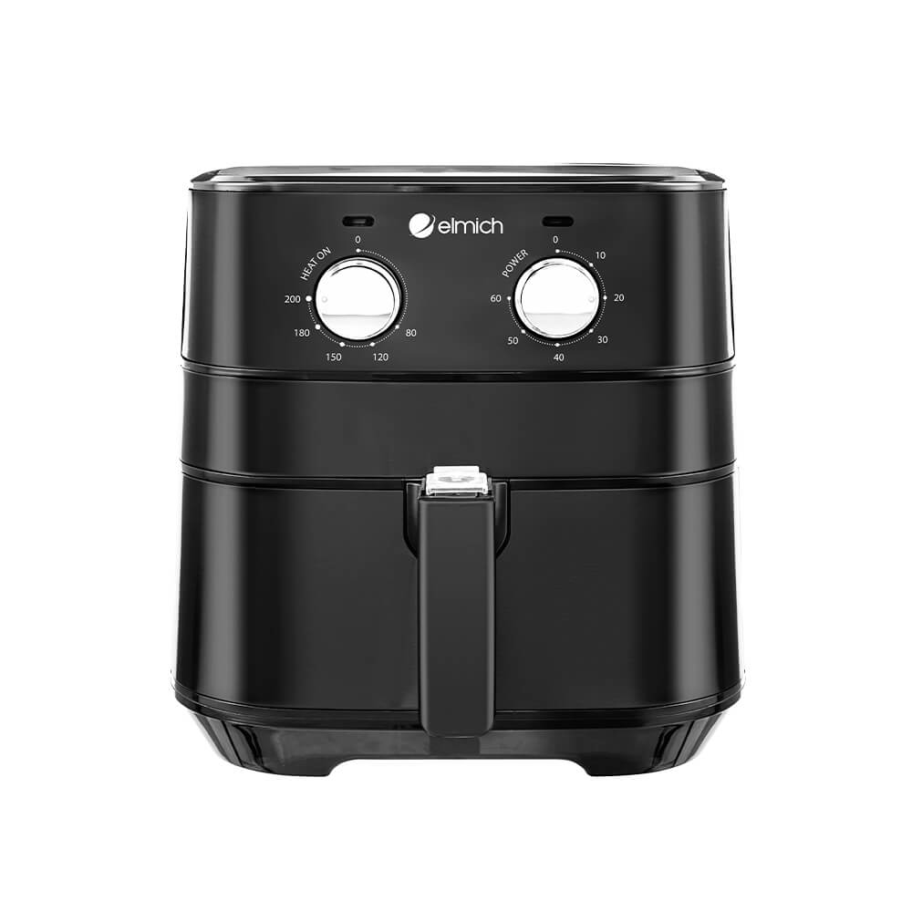 Nồi chiên không dầu Elmich AFE-3948, dung tích 3.5L, công suất 1500W, công nghệ chiên Rapid Air giúp chiên, rán thức ăn chín đều và ngon - Hàng chính hãng