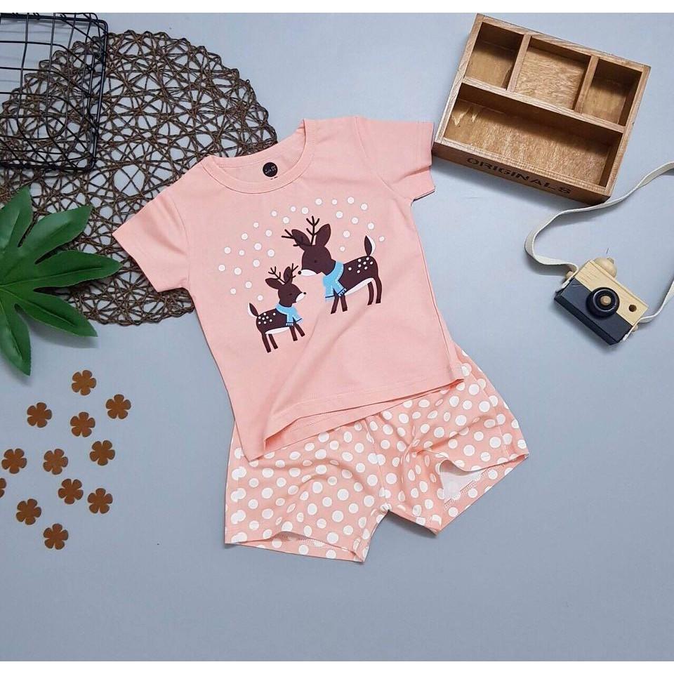 SÉT BỘ THUN MẶC NHÀ IN HÌNH NGỘ NGHĨNH