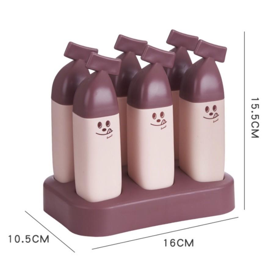 KHAY LÀM KEM 6PACKS ĐÁNG YÊU PPCARE