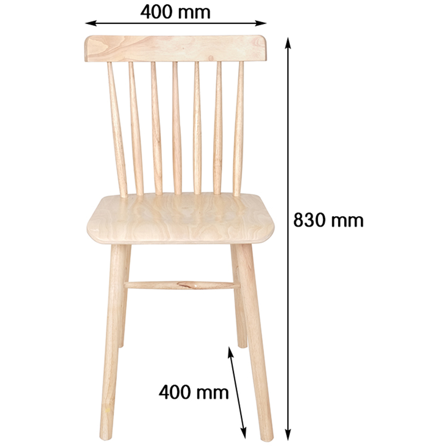 Ghế Gỗ Làm Việc Văn Phòng BEYOURs Pin Stool Nội Thất Kiểu Hàn Phòng Làm Việc - Gỗ Tự Nhiên