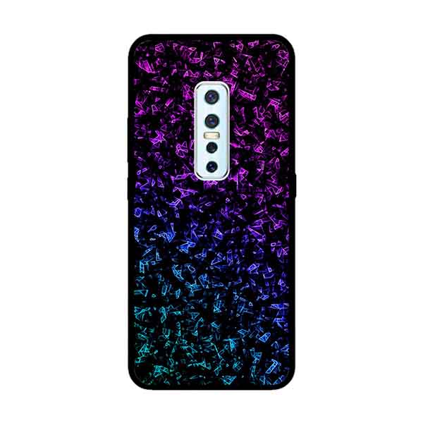 Ốp Lưng in cho Vivo V17 Pro Mẫu Nền Đá Hoa 6 - Hàng Chính Hãng