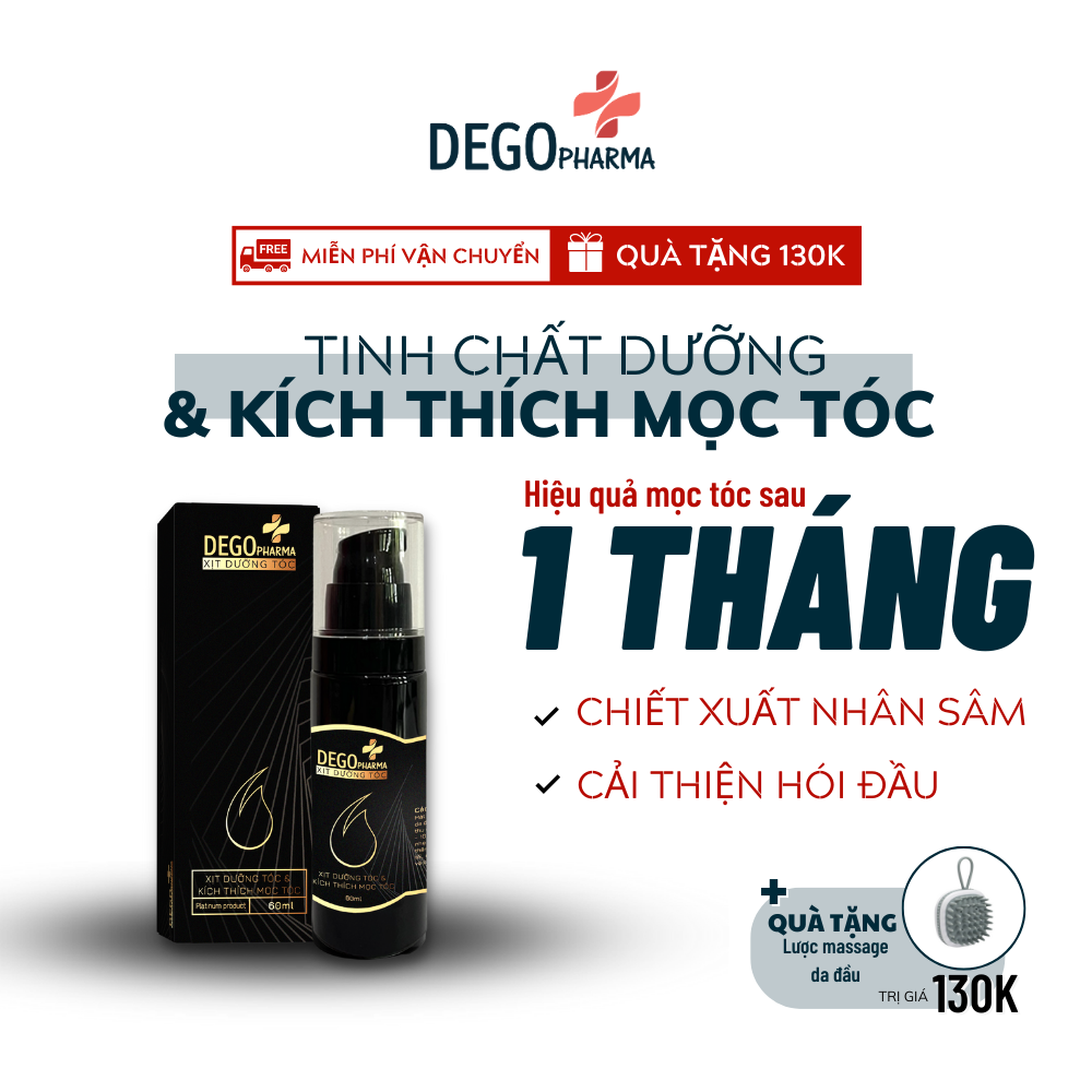 Tinh chất mọc tóc Dego Pharma - phục hồi tóc hư tổn, giảm gãy rụng nhanh, giảm hói đầu, dưỡng tóc mềm mượt
