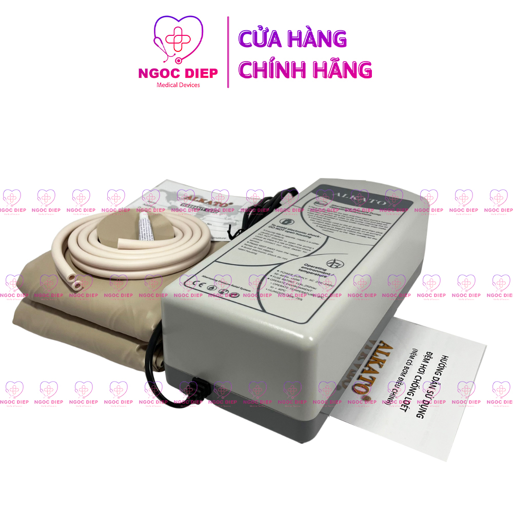 Đệm hơi chống loét ALKATO HF6P01 - Nệm cho người ốm, người già chống ê mỏi - Hàng chính hãng