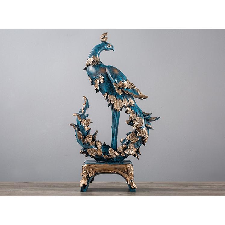 Tượng Chim Phượng Hoàng Tài Lộc Trang Trí Đẹp Mắt MARQUIS PHOENIX