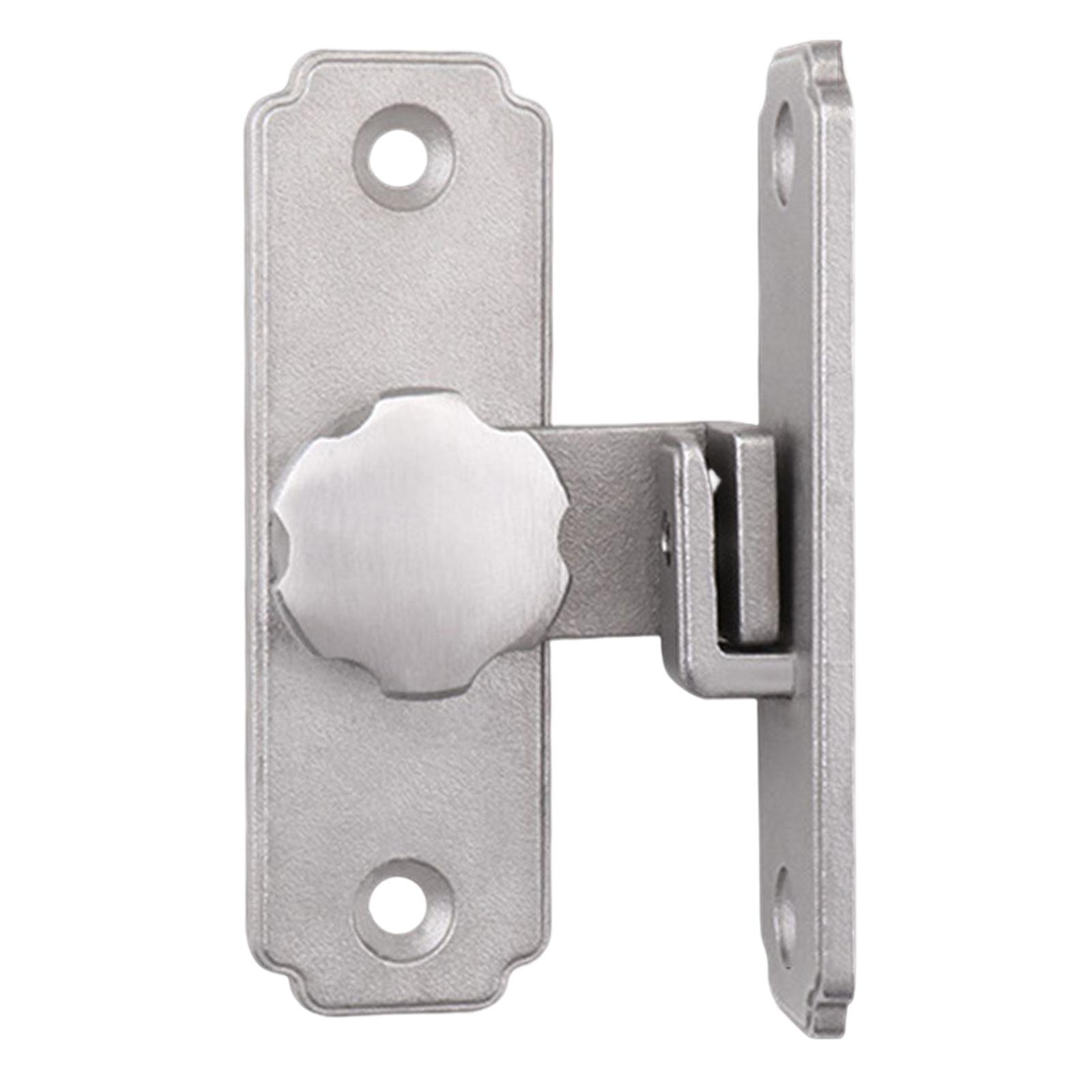 Barn Sliding Door Latch Lock Door with Mounting Screws for Garage