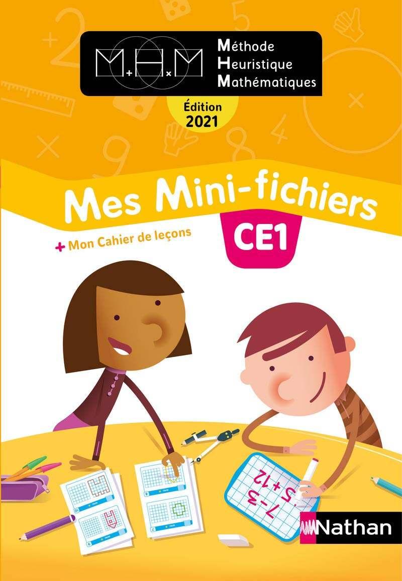 Sách tiếng Pháp - Mhm - Mes Mini-Fichiers Ce1 - 2021