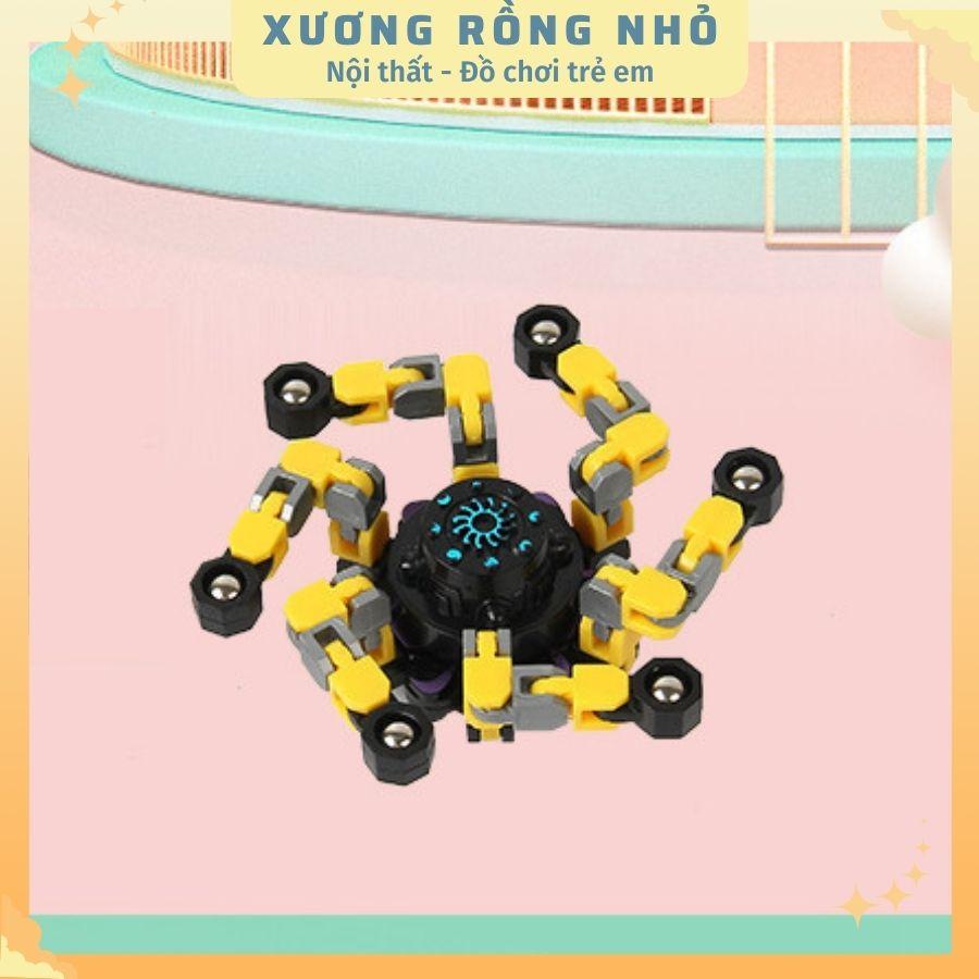 Con quay Spinner 6 chân biến hình, robot thông minh thỏa sức sáng tạo cho bé