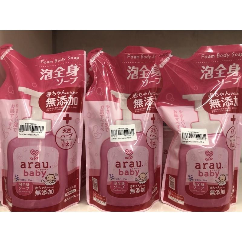 Tắm gội Arau Baby 400ml (dạng túi)