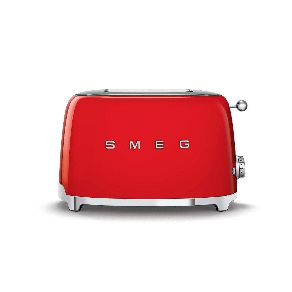 Máy nướng bánh mì Smeg màu đỏ TSF01RDEU 535.43.669 - Hàng chính hãng