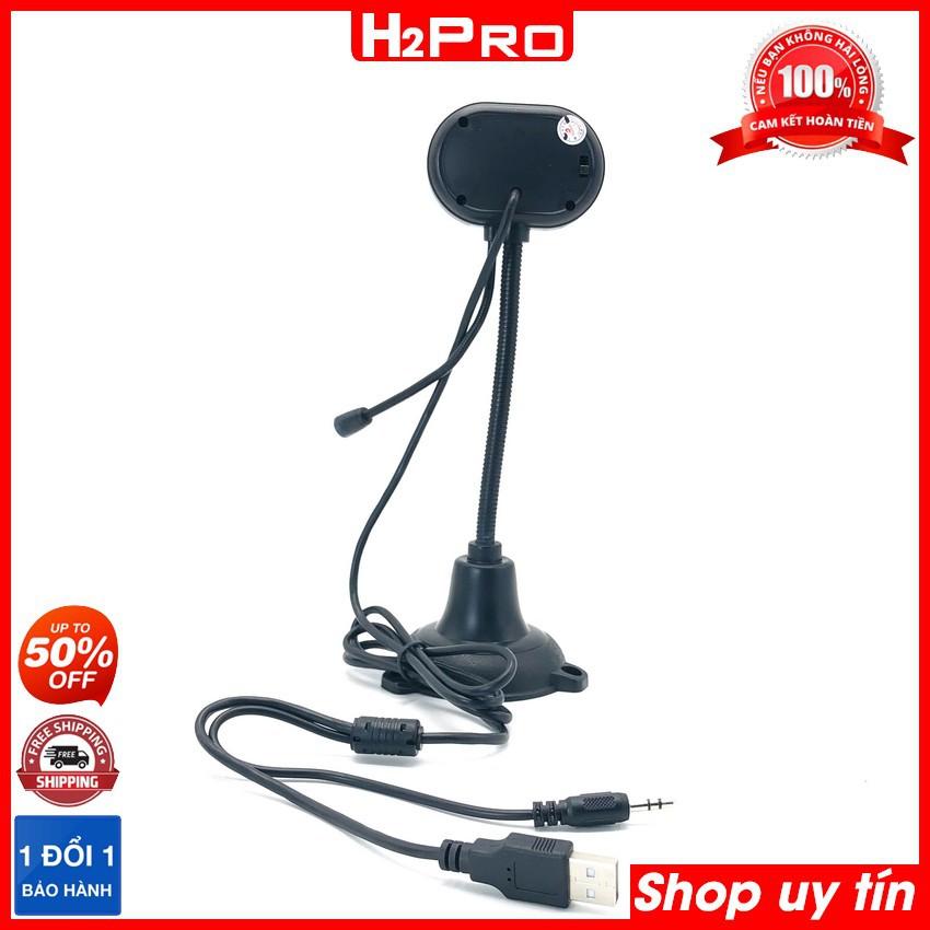 Webcam Chân Cao Có Mic H2Pro chất lượng cao, Webcam giá rẻ cho học sinh, sinh viên