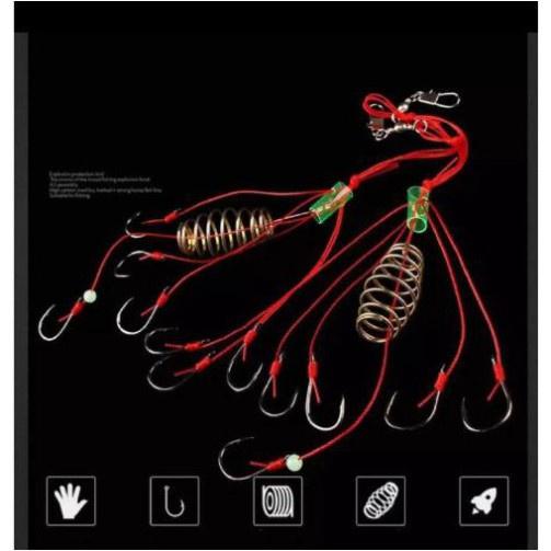 Lưỡi Câu Lăng Xê 1 hộp 2 Lưỡi Chất Lượng Đồ Câu Văn Chương