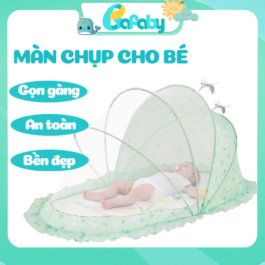 Màn Chụp Cho Bé Gấp Gọn Tiện Lợi Và Nhanh Chóng Chống Muỗi Đốt