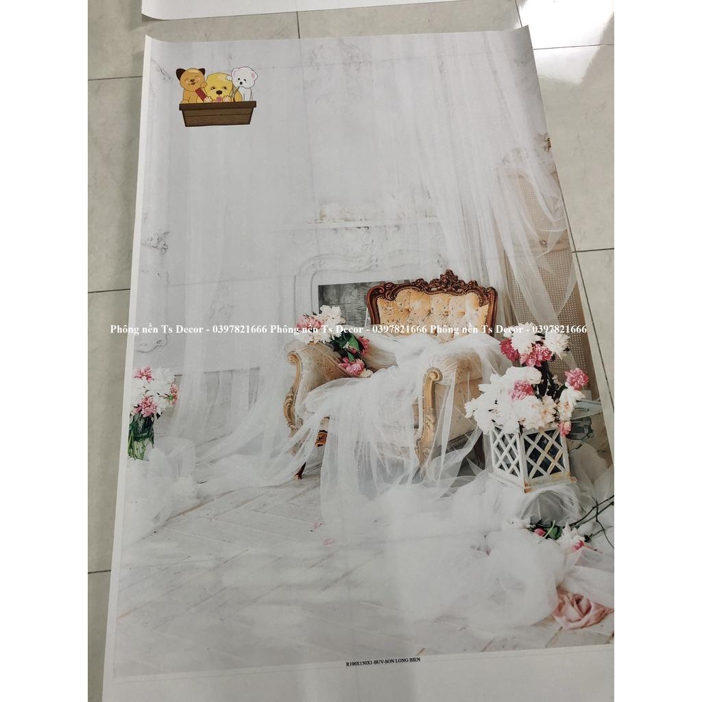 Phông Nền Chụp Ảnh Livestream 3D 5D Giành Cho Tiệm Nail,Shop Thời Trang,Áo Cứoi