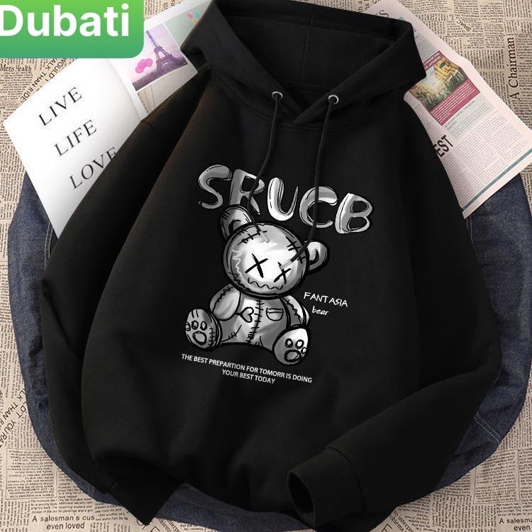 ÁO NỈ, ÁO KHOÁC HOODIE GẤU SCRUB SIÊU NGẦU NAM NỮ PHONG CÁCH HOT TREND 2022 - DUBATI FASHION