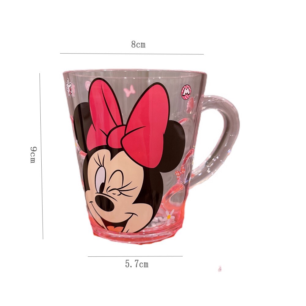 Ly quai cầm trong suốt hình Stitch siêu cute cho bé trai - PDA21121-S