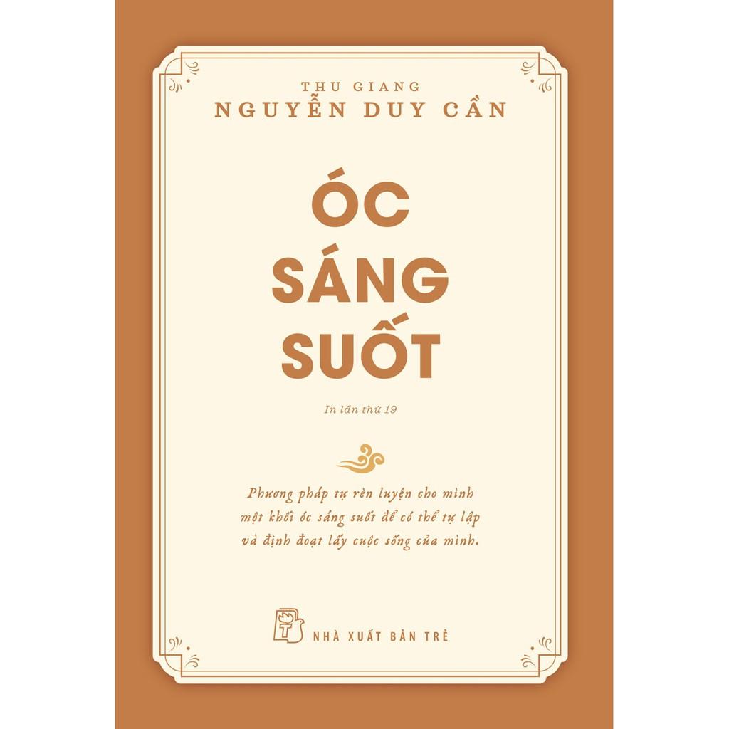 Óc Sáng Suốt - Thu Giang - Nguyễn Duy Cần (Tái Bản 2021) - Bản Quyền