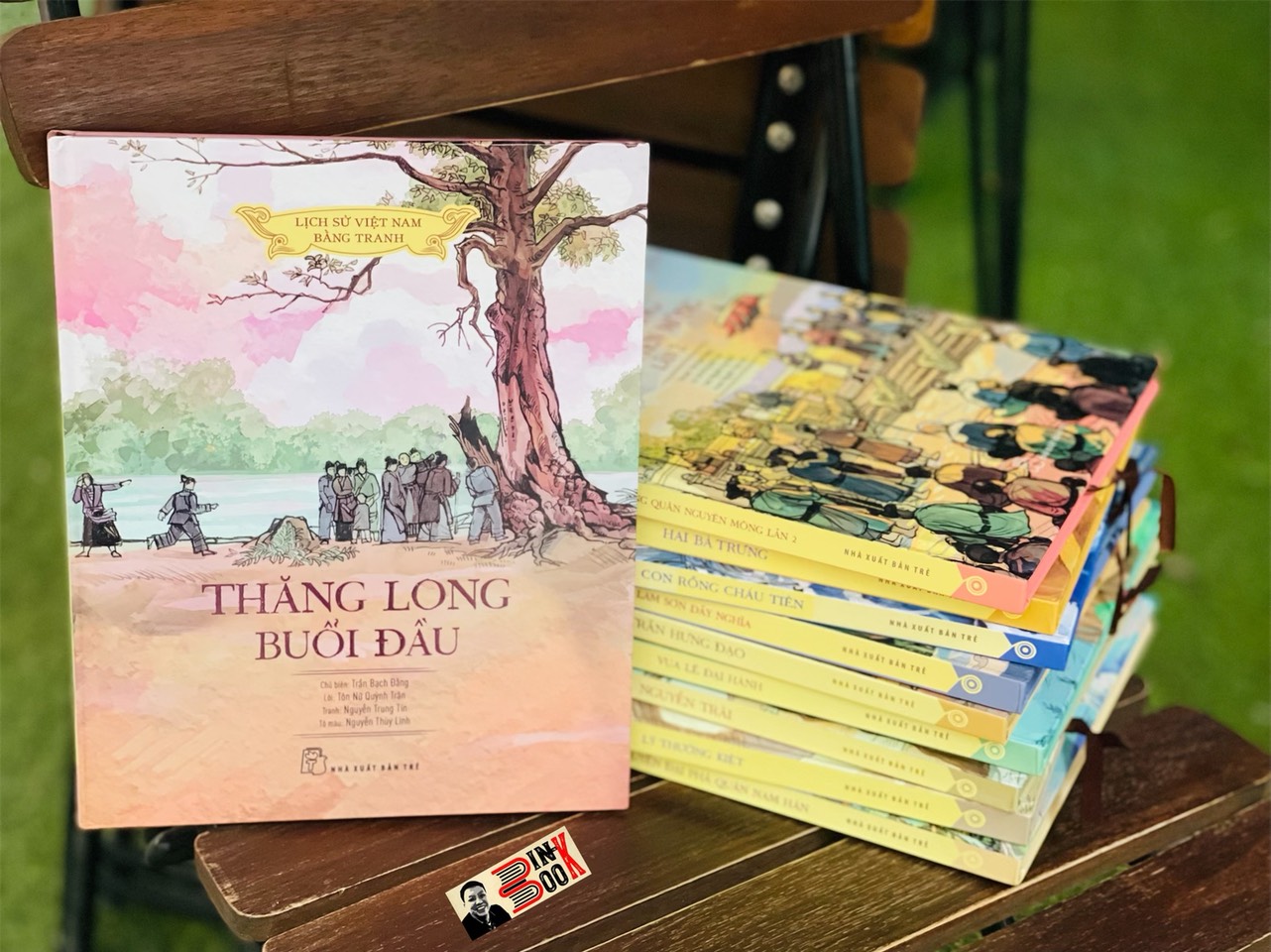 Bộ LỊCH SỬ VIỆT NAM BẰNG TRANH – BÌA CỨNG - IN MÀU TOÀN BỘ - NXB TRẺ - BÌNH BOOK