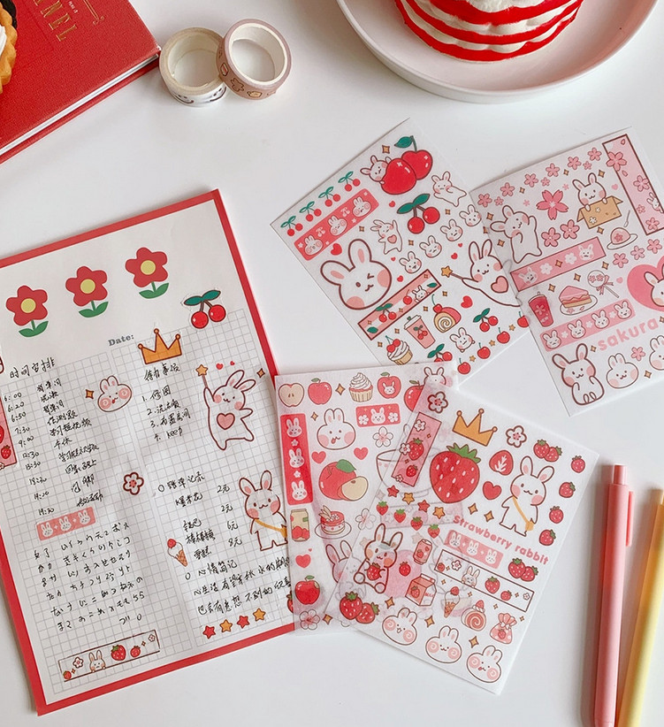 MIẾNG DÁN STICKER SIÊU ĐÁNG YÊU HÌNH GẤU - TRANG TRÍ SỔ TAY, ĐIỆN THOẠI, SIÊU ĐẸP (Giao Hàng Theo Mẫu Ngẫu Nhiên)