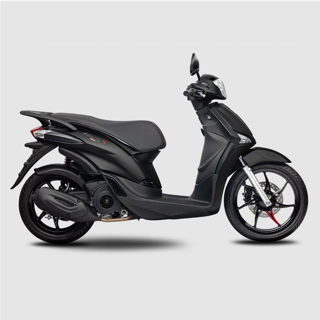 Xe Máy Piaggio Liberty S Black Series 125 Màu Đen Sần