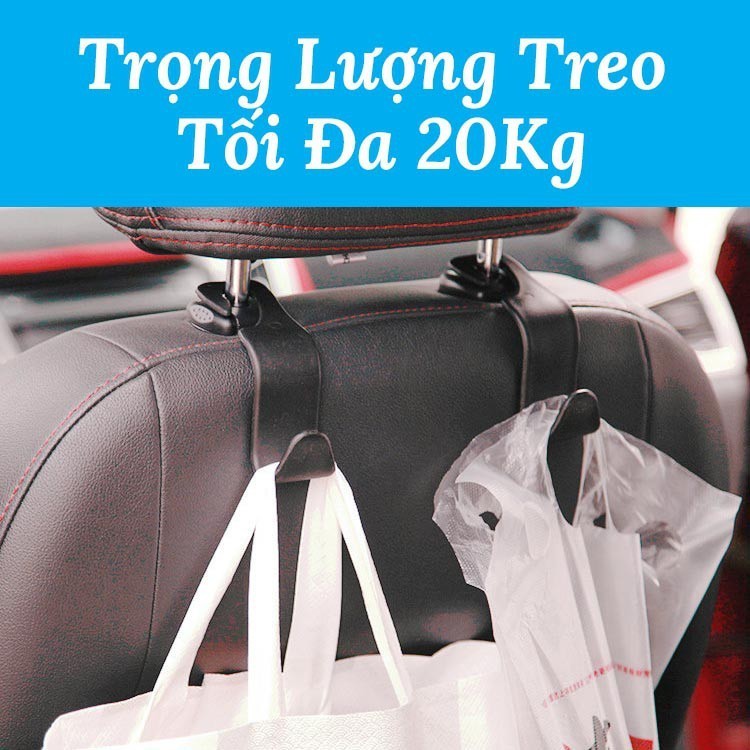 Móc treo đồ chữ s phía sau ghế ô tô tiện lợi