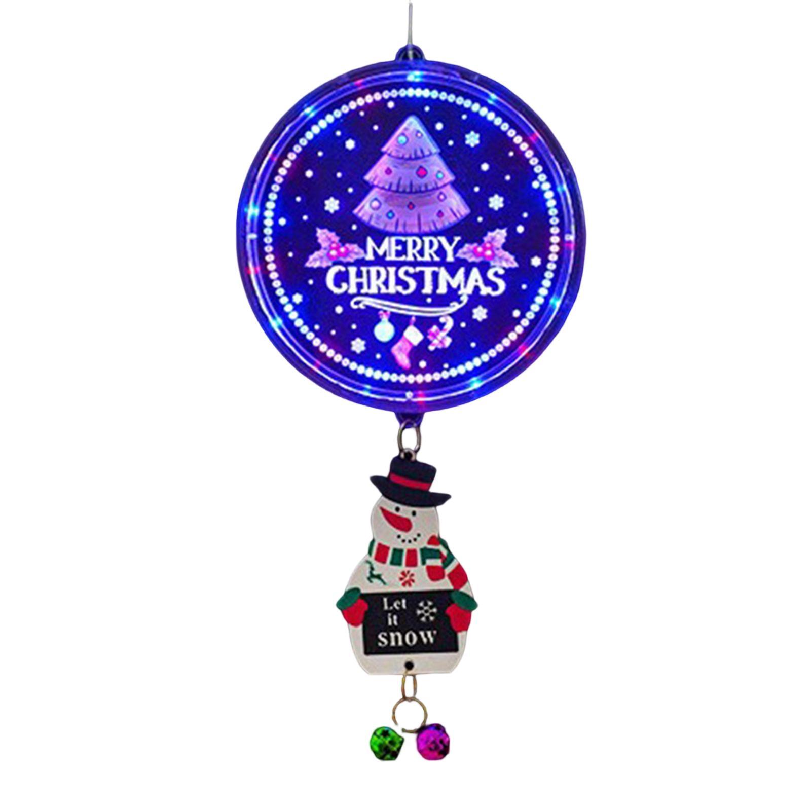 Christmas String Lights with Music Outside Xmas Bedroom Hanging LED Lights