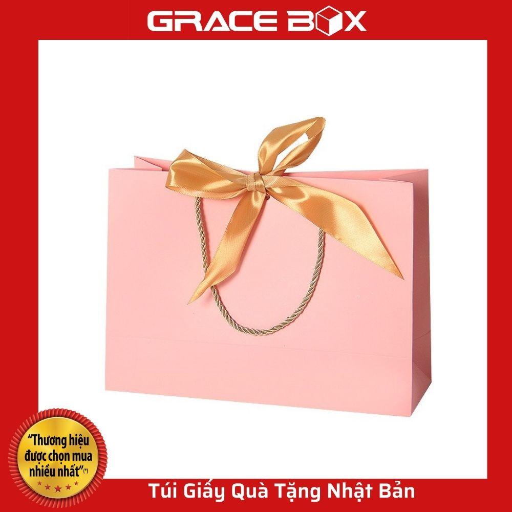 {Siêu Hot} Túi Giấy Qùa Tặng Cao Cấp Có Dây Ruy Băng Xinh Xắn - Siêu Thị Bao Bì Grace Box