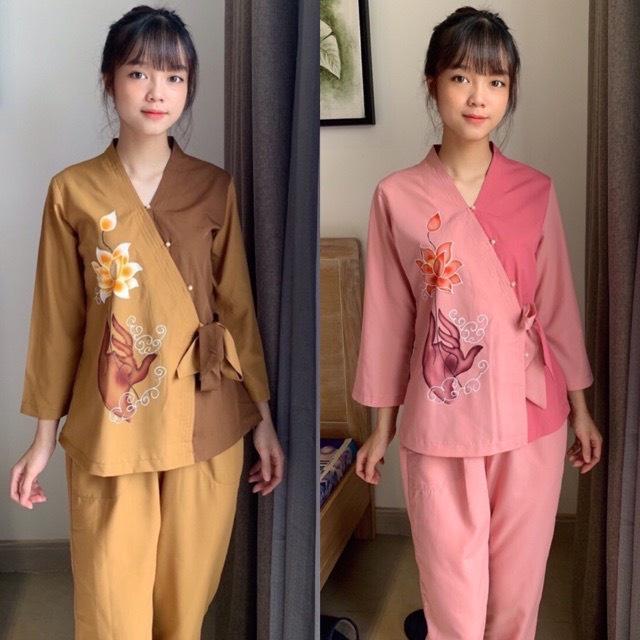 ĐỒ LAM ĐI CHÙA xéo nhật nơ