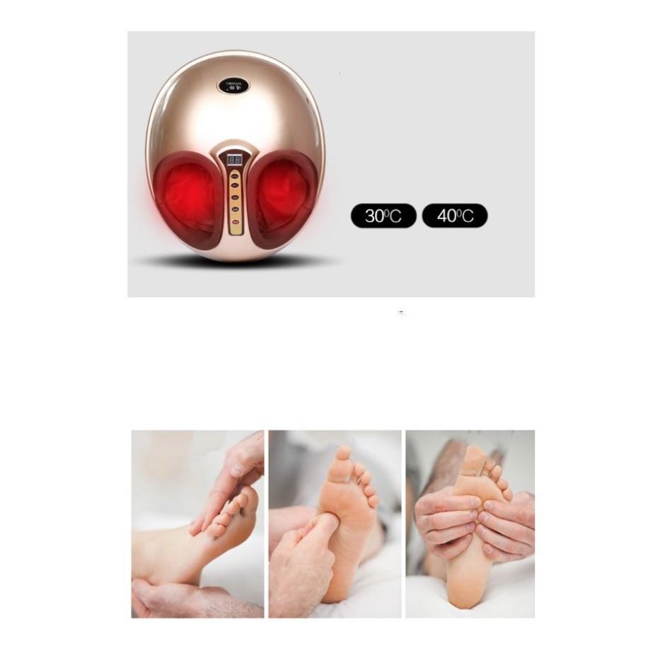 Máy massage chân có remote tặng massage 8 vùng cơ thể sử dụng tại nhà