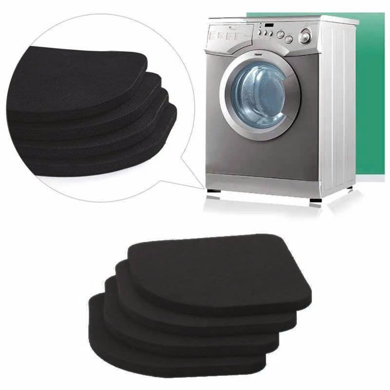 Bộ 04 chân đế cao su đa năng Đế chống rung máy giặt - Đế chống ồn máy giặt, máy sấy, tủ lạnh, bàn ghế