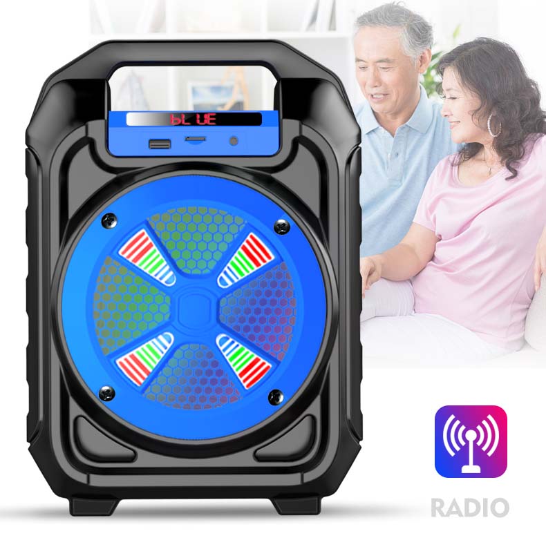 Loa Bluetooth Xách Tay Đa Năng B302 Hỗ Trợ Hát Karaoke, Nghe Nhạc Từ USB, thẻ nhớ